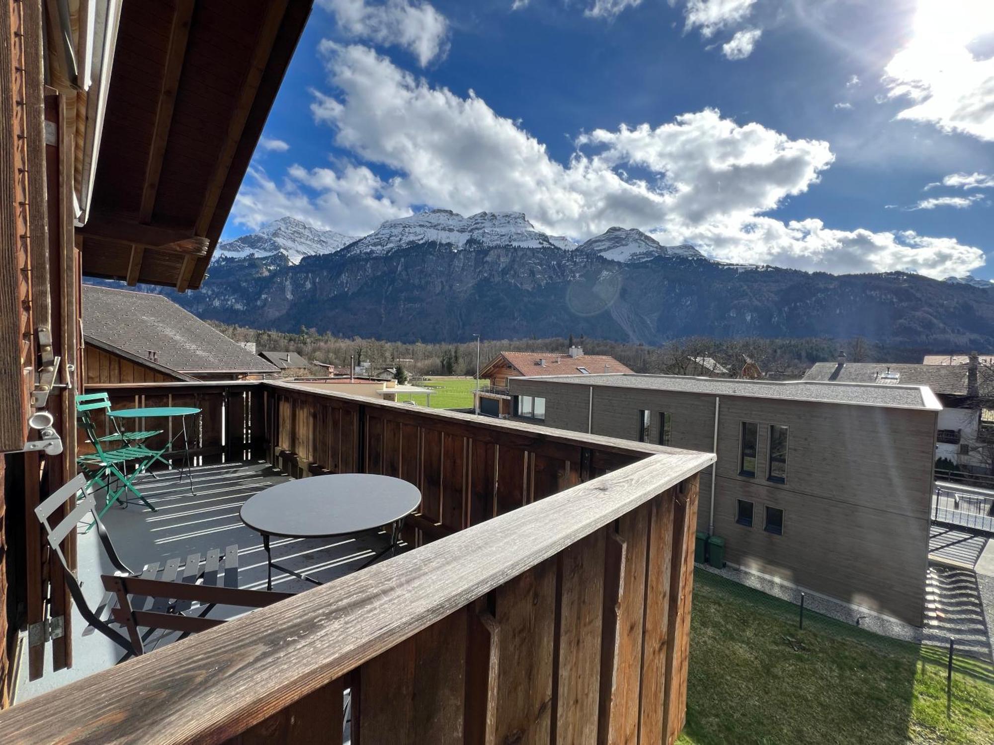 Maisonette 4.5 Zimmer, Naehe Ballenberg Hofstetten bei Brienz Bagian luar foto